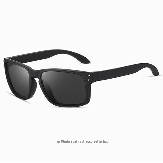 Men's Polarized Square Sunglasses UV Retro Glasses