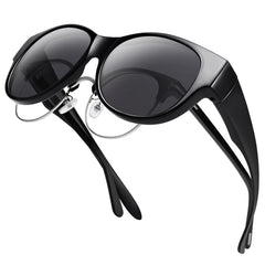 Fit Over Sunglasses Retro Tortoiseshell UV400 Sun Shades