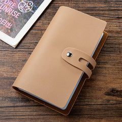 RFID Credit Card Holder 96 Card Slots Large Capacity PU Leather Card Holder