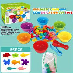 Ocean Animal Matching & Sorting Toy Set for Toddlers