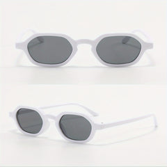 Y2K Geometric Sunglasses HipHop Anti Glare UV400