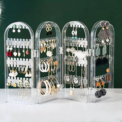 Earrings Necklace Display Stand Jewelry Storage Rack Desktop