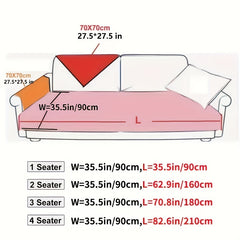 Pastoral Flower Sofa Slipcover Universal Couch Cover Non Slip