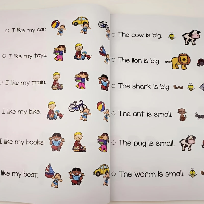English Learning Workbook with Reading Comprehension Activities