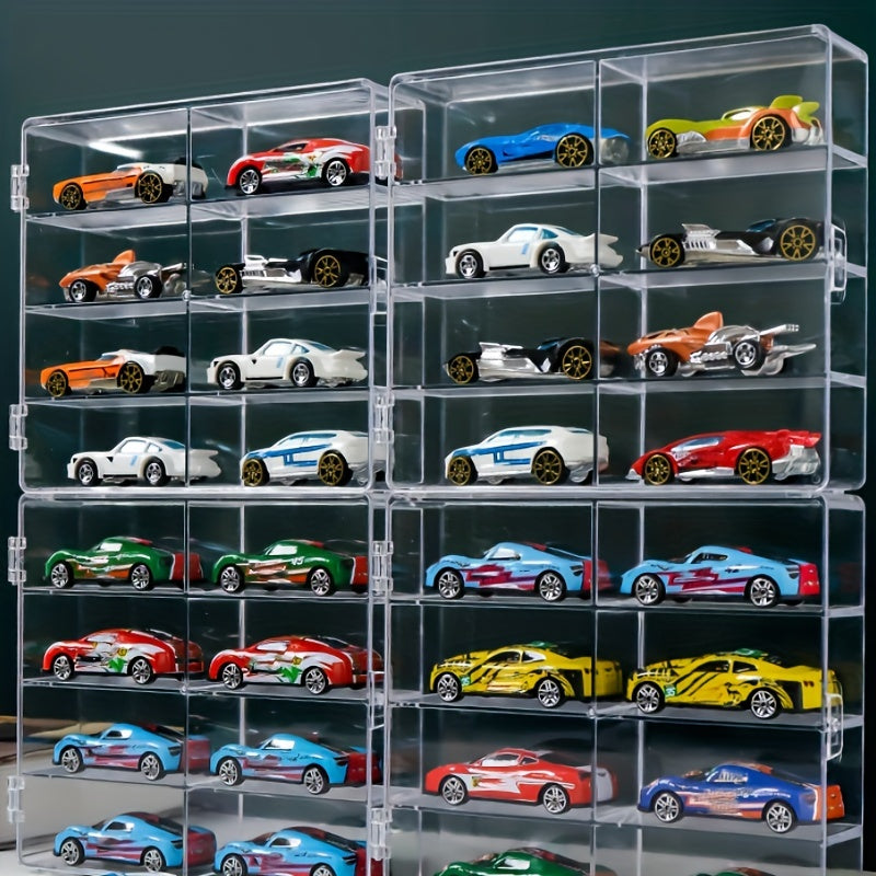 Alloy Car Model Storage Box Toy Display Stand Bedroom Office Accessories