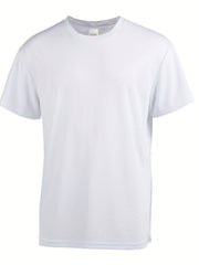 5pcs Men's Quick Drying Performance T-Shirts for Outdoor Gym