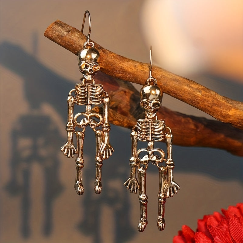 Metal Skull Charm Halloween Jewelry Gift
