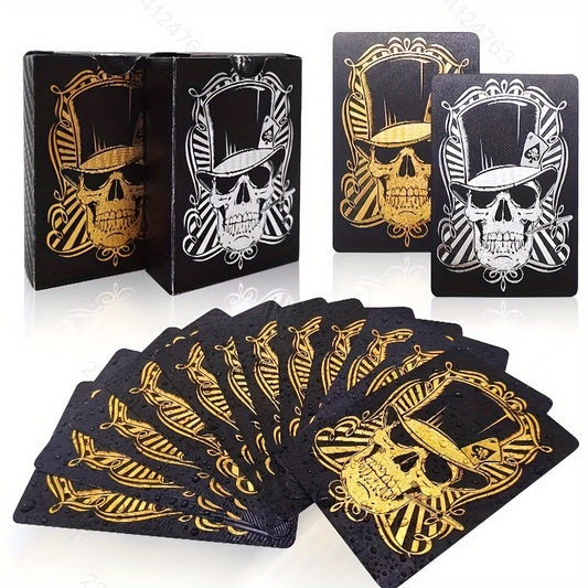 Skull Plaid Rose Starry Sky Playing Cards Durable Waterproof High end Playing