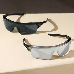 Y2K Wrap Around Sunglasses Photochromic UV400 Sun Shades