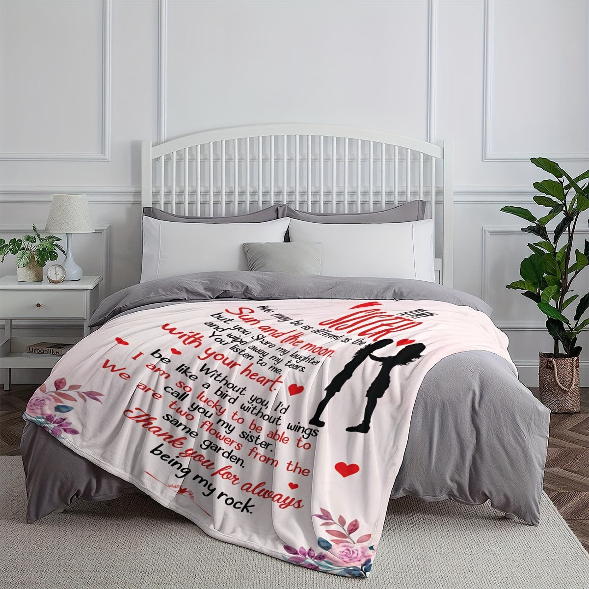 Creative Flannel Soft Warm Throw Blanket for Camping Outdoor Travel