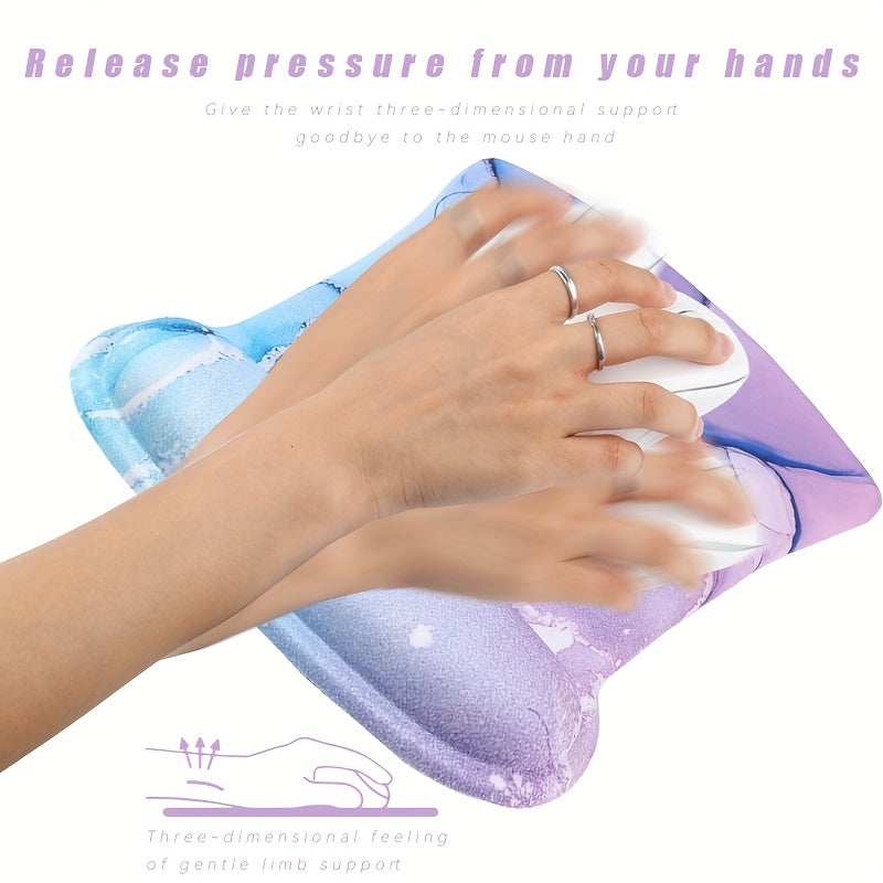 Gaming Mousepad Wrist Support Set XXL Desk Mat Keyboard Wrist Rest