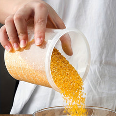 1pc Clear Food Storage Box Plastic Grain Storage Box Moisture proof