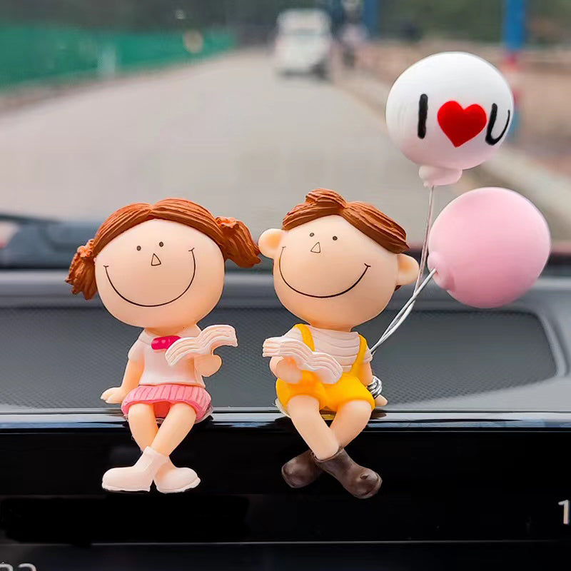 Couple Ornaments for Your Car - Add a Touch of Love