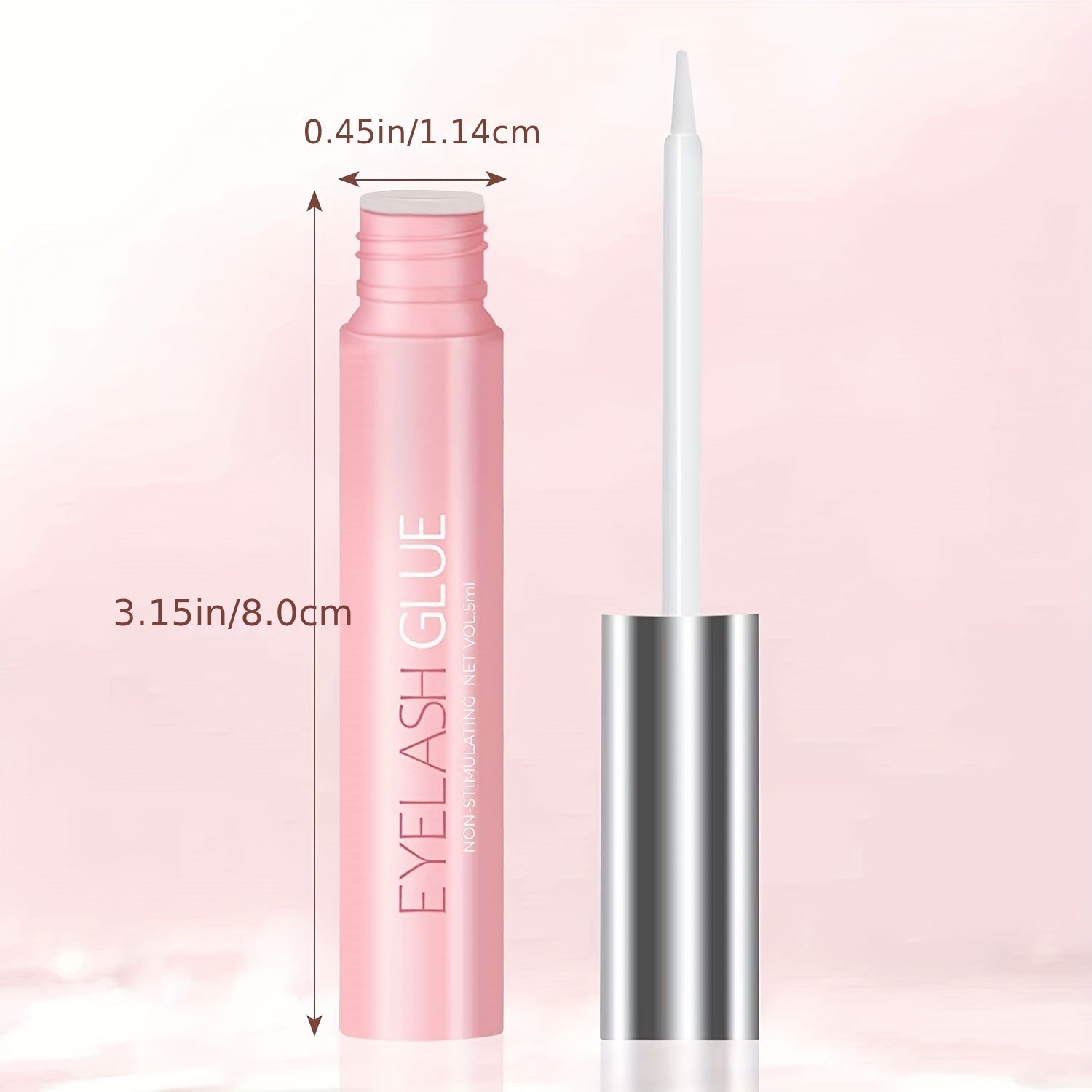 Waterproof DIY False Eyelash Glue 5ml Clear Hypoallergenic Adhesive