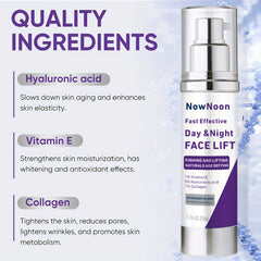 Instant Face Lift Cream Tighten Firm Sagging Skin 1.76 Oz