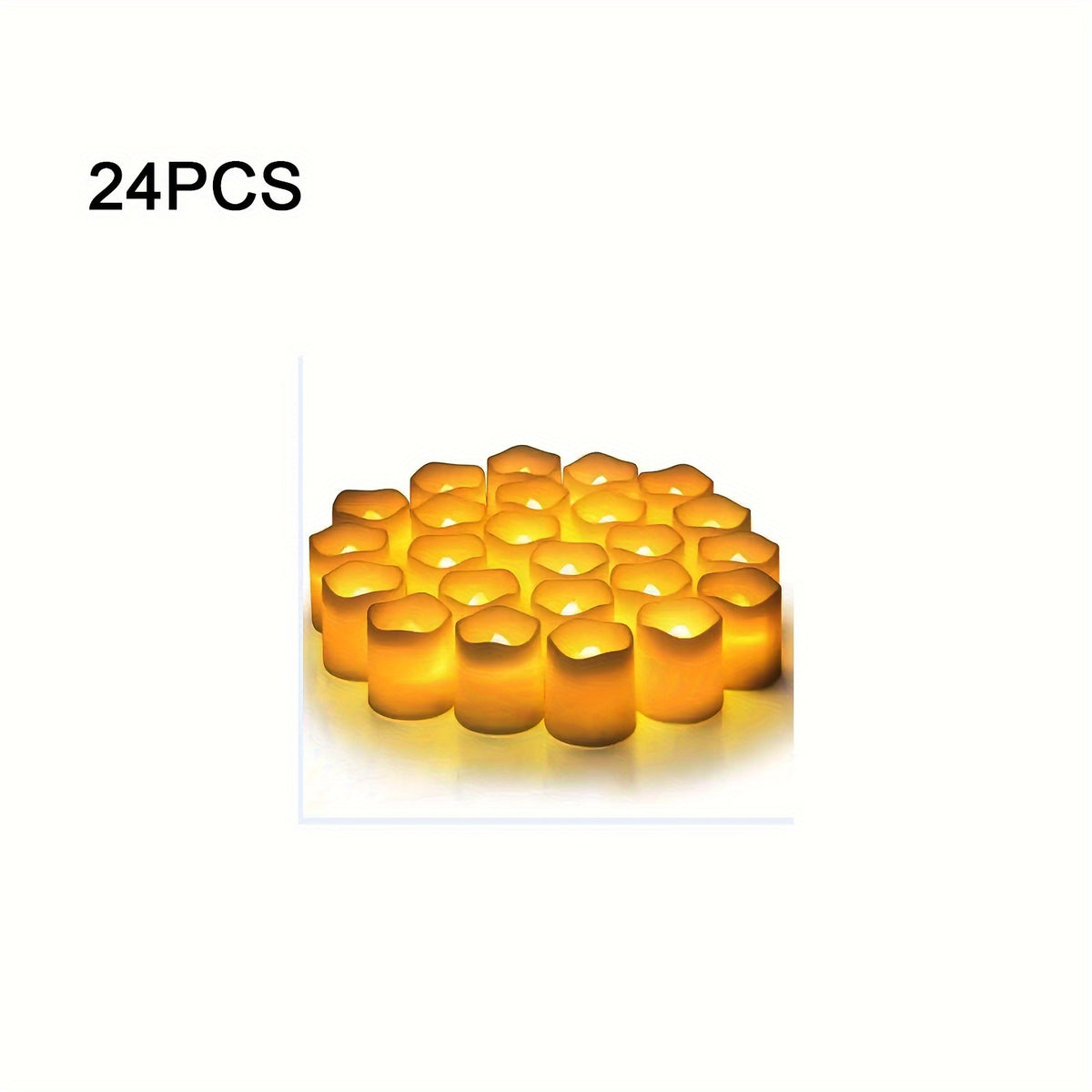 50pcs Classic Led Tea Candle Light Holiday Home Decoration