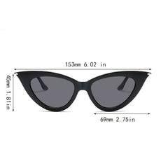 Vintage Cat Eye Sunglasses For Women Small Frame Stylish Sun Protection