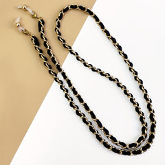 Retro Braided Glasses Chain Anti Slip Lanyard Strap Stylish Face Cover Eyewear