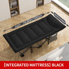 Portable Folding Bed for Office Nap Home Camping