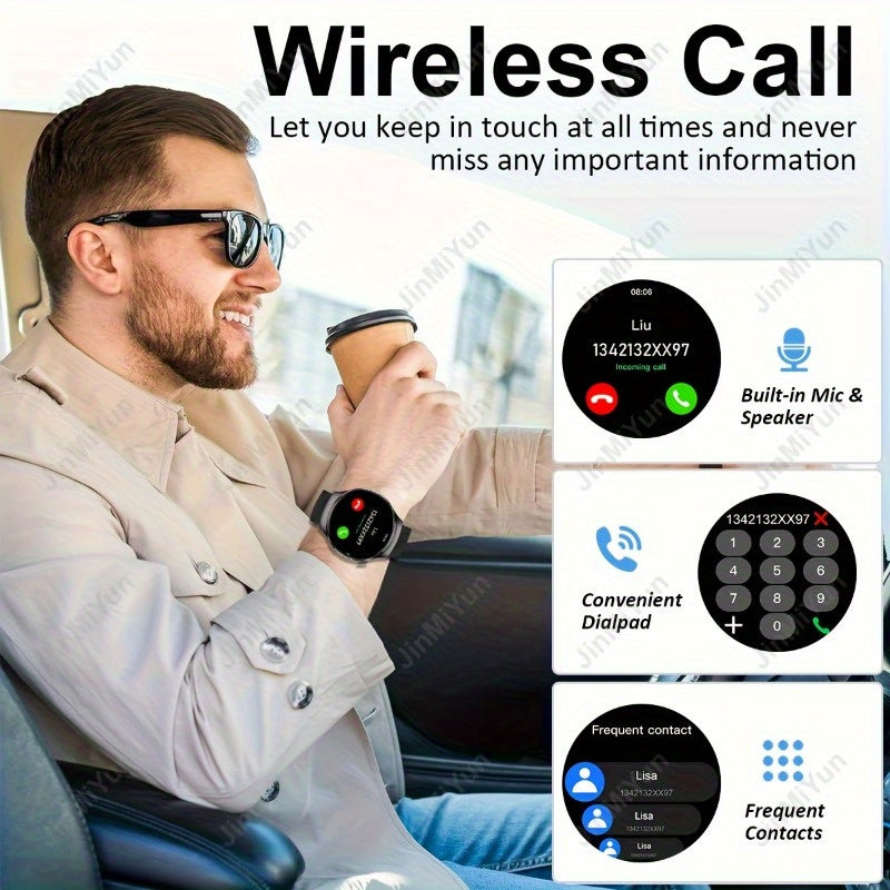 Multifunctional Unisex Sports Smartwatch 1.5 inch Large Dial