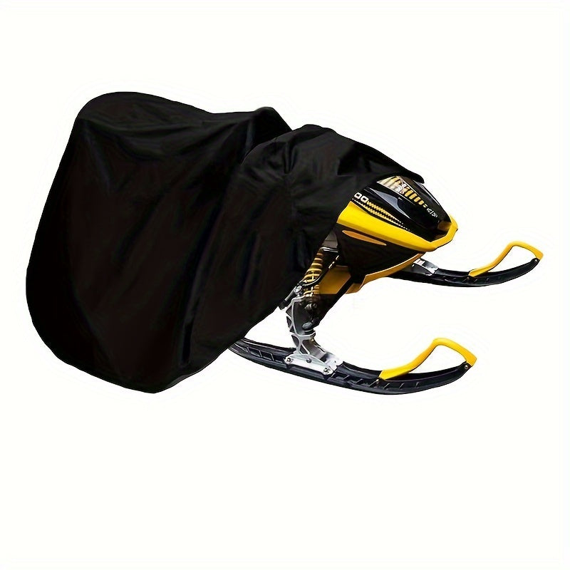Heavy Duty Outdoor Snowmobile Motorcycle Cover 600D Oxford Cloth