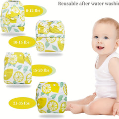Solid Leak-proof Cloth Diapers For Infants