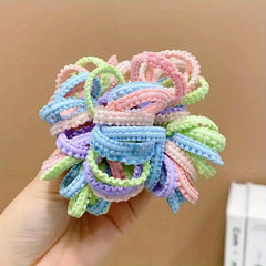 Colorful Hair Ties Hair Bands Set for Baby Girls