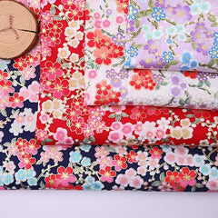 1pc 150 59 37 4in Bronzing Quilting Fabric Cotton Craft DIY Doll Clothes Fabric