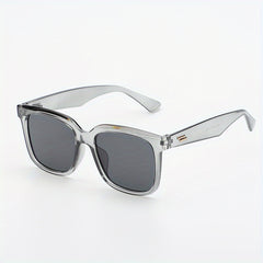 Men's Square Frame Sunglasses with Rice Nail