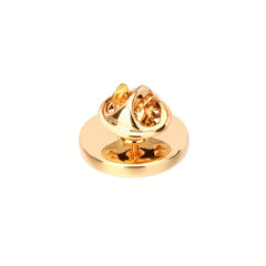 Golden Festive Brooch For Men Wedding Corsage