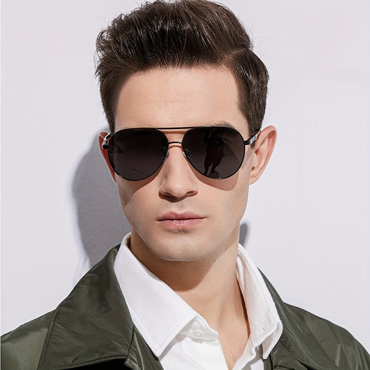 Men's UV400 Pilot Sunglasses Driving Sun Glasses Vintage Style