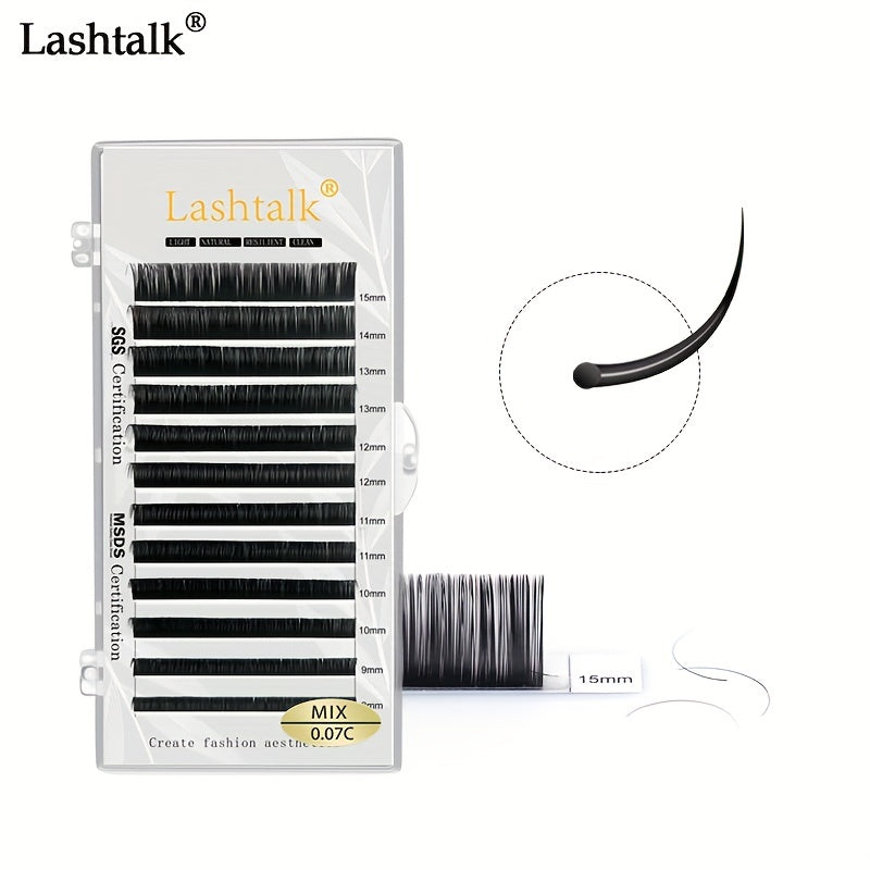 Faux Volume Lashes 0.07mm Thickness C Curling