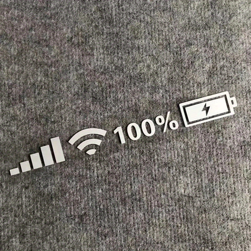 Colorful Reflective Wifi Level Stickers for Cars