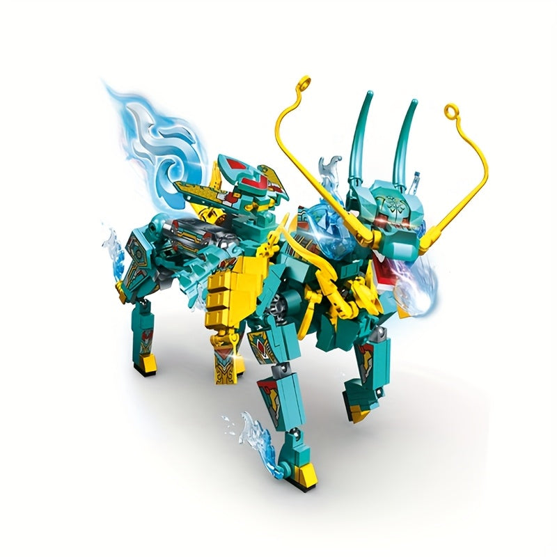 478pcs Transforming Mecha Warrior Building Blocks