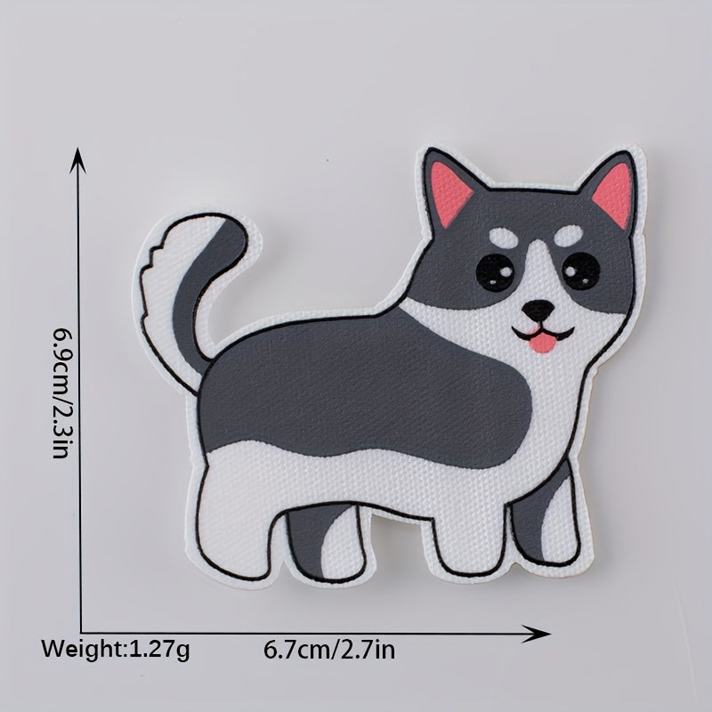 DIY Cartoon 3D Animal Cat Stickers 4pcs Set Kids Costume Decoration