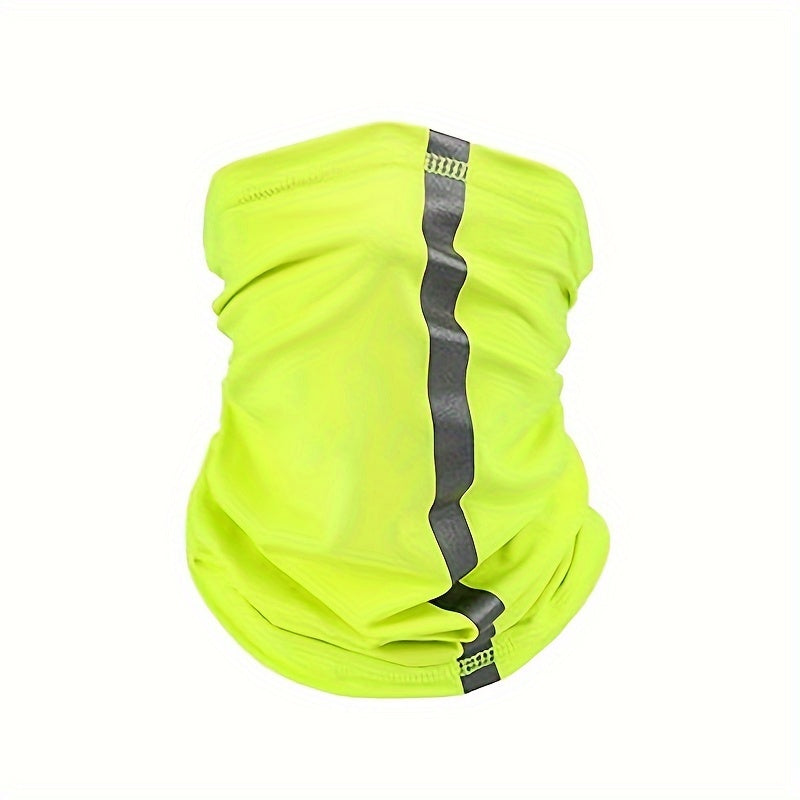 Reflective Neck Gaiter Face Cover for Safety