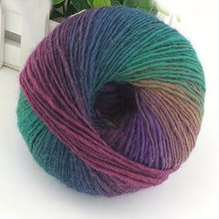 Icelandic Wool Dyed Yarn for Weaving 3-Roll Set 150g Soft Comfortable