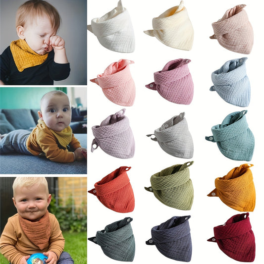 Baby Soft Triangle Towel Scarf Hand Washcloth 40x30x30cm