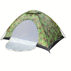Camouflage Tent For 2 People Outdoor Camping Hiking