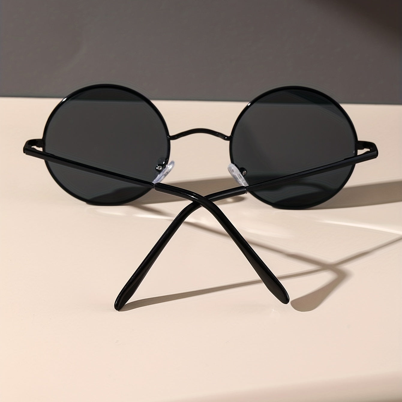Vintage Cat Eye Sunglasses Metal Frame UV400
