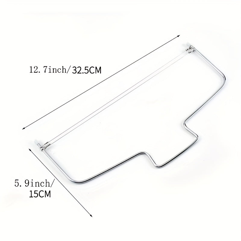 1pc Cake Cutter Slicer Leveler Double Wires Cake Slicer Baking Tools