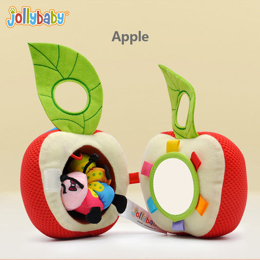 Jollybaby Baby Plush Fruit Doll Caterpillar Toy