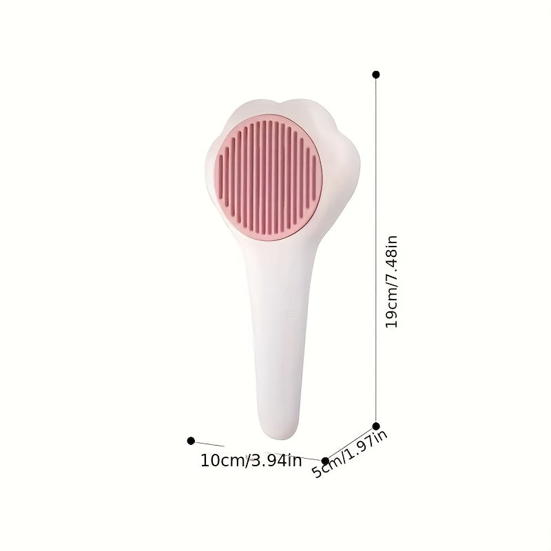 Pet Grooming Tool: Hair Removal Comb & Slicker Brush
