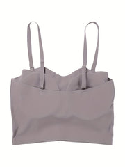 Comfy Solid Full Coverage Bralette, Women's Intimates