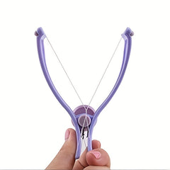 Facial Hair Removal Device Manual Thread Clip Purple