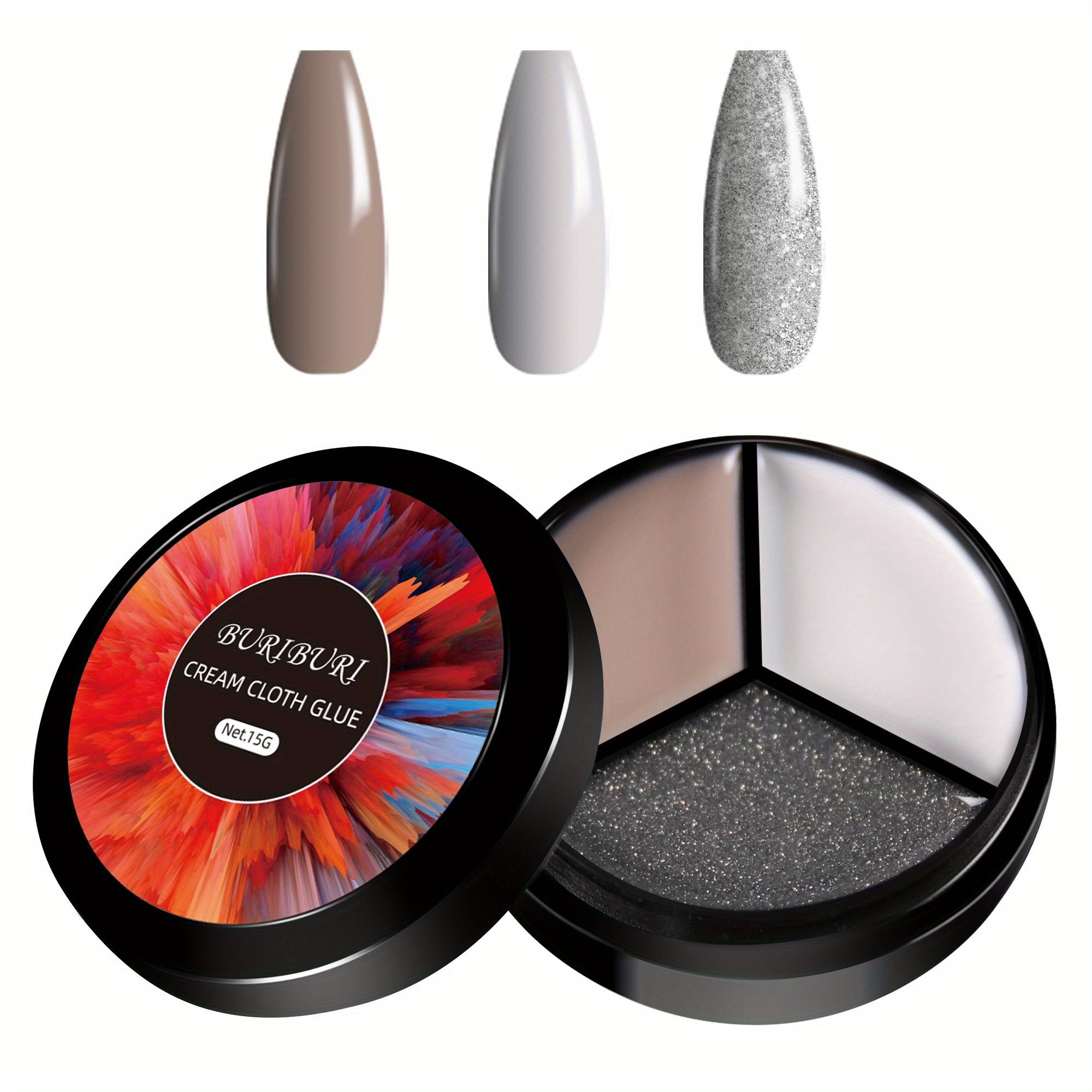 3-Piece Gel Nail Polish Set for Salon Results