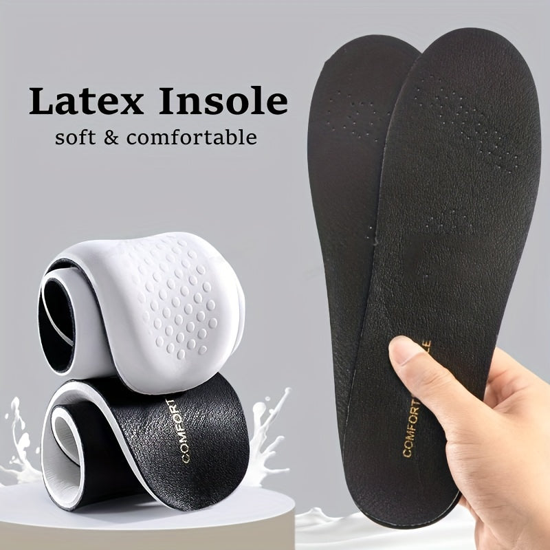 Sports Orthopedic Insoles Soft Elastic Breathable Running Sneakers Men Women