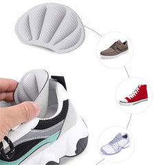 Sports Shoe Heel Stickers Anti-wear Feet Pads with Cushion Adhesive