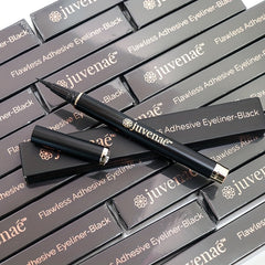 2-in-1 Waterproof Adhesive Eyeliner Pen - 24H Long Lasting No Glue Needed