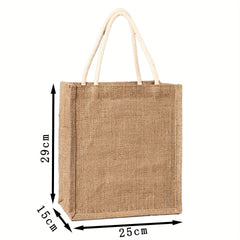 Reusable Linen Shopping Bag Eco Friendly Gift Bag